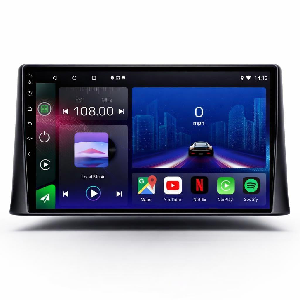 Peugeot Partner | Citroen Berlingo | Vauxhall Combo | 2018-2024 | Android 14 | Car Stereo Head Unit - Pluscenter