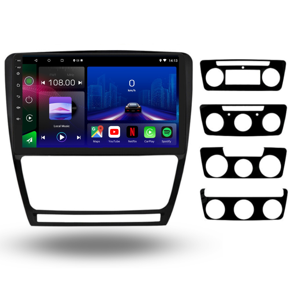 Skoda | Octavia MK2 | 2004-2013 | Android 13 | Car Stereo | Head Unit - Pluscenter