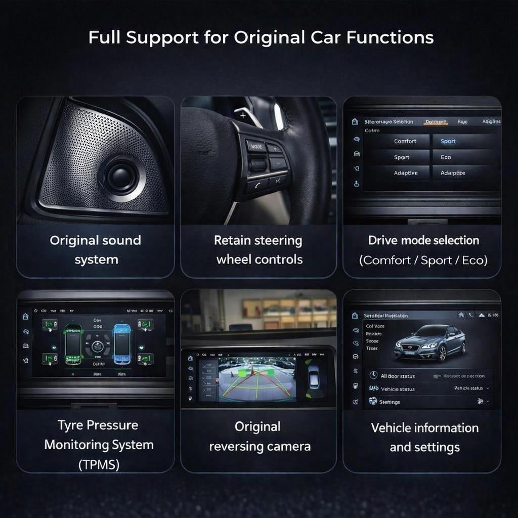 Volkswagen | Seat | Skoda | 8inch Display | Android 14 | Car Stereo | Head Unit - Pluscenter