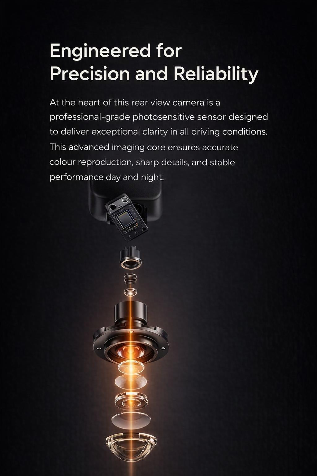 Rear View Back Camera Universal for Android Car Stereos | AHD 1080p Full HD - Pluscenter