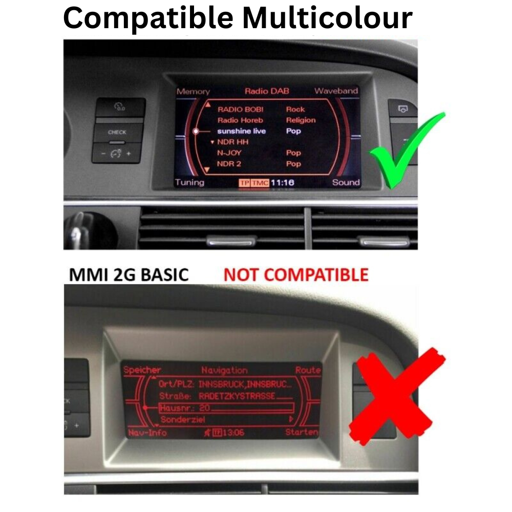 Audi A6 C6 | 2005-2011 | Android 13 Wireless CarPlay & Android Auto | Car Stereo Head Unit S RS - Pluscenter