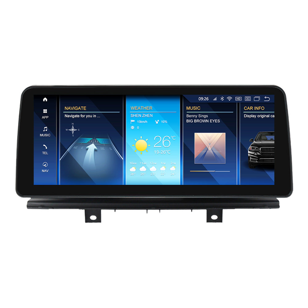 BMW X5 X6 | 2014-2019 | F15 F16 | Android 13 Wireless CarPlay & Android Auto | Car Stereo Head Unit NBT EVO - Pluscenter