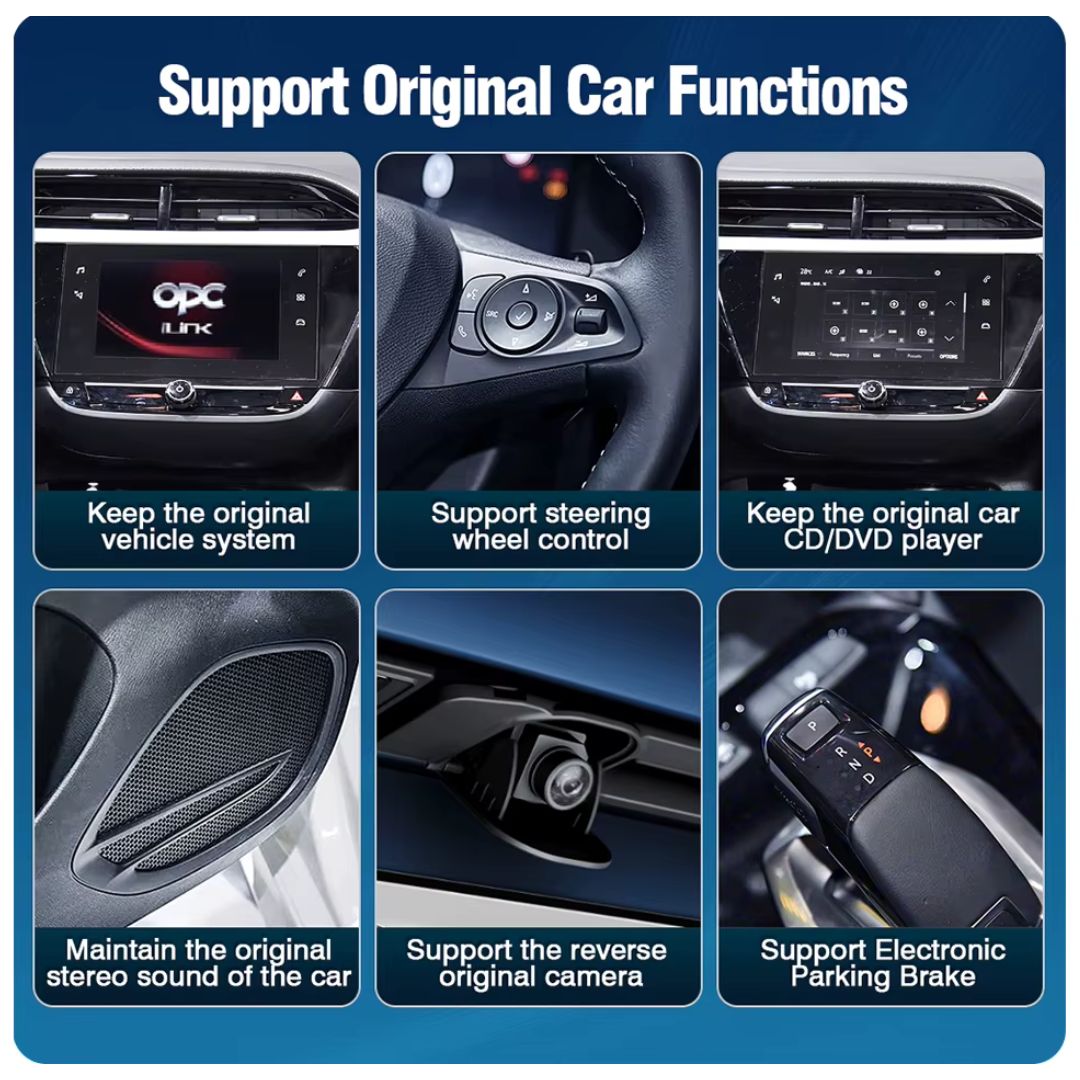 For Citroen Peugeot Vauxhall Toyota Wireless Apple CarPlay Retrofit Android Auto RCC & NAC - Pluscenter