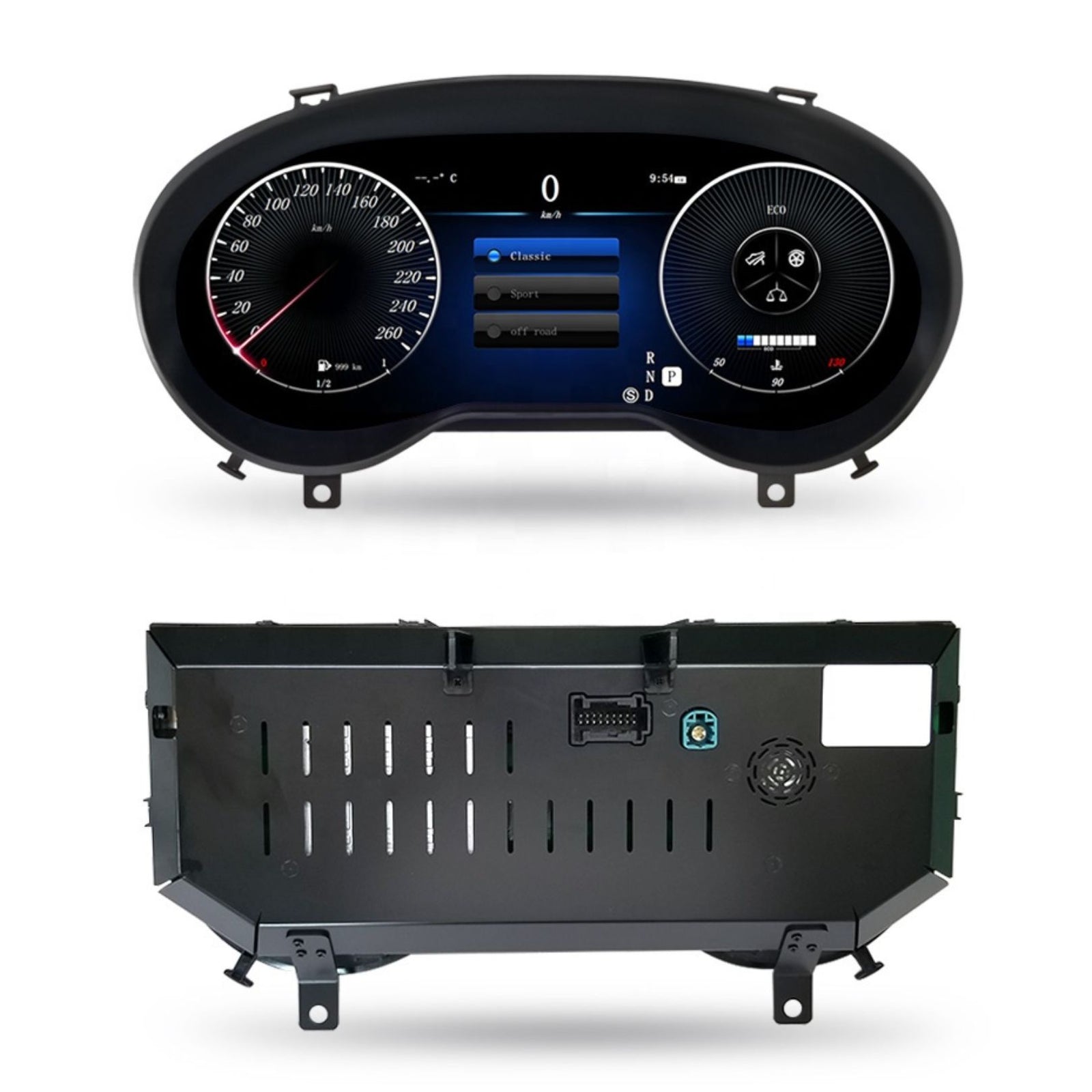 Mercedes-Benz C-Class W204 Digital Instrument Cluster – Linux System LCD Dashboard (2008–2010) - Pluscenter