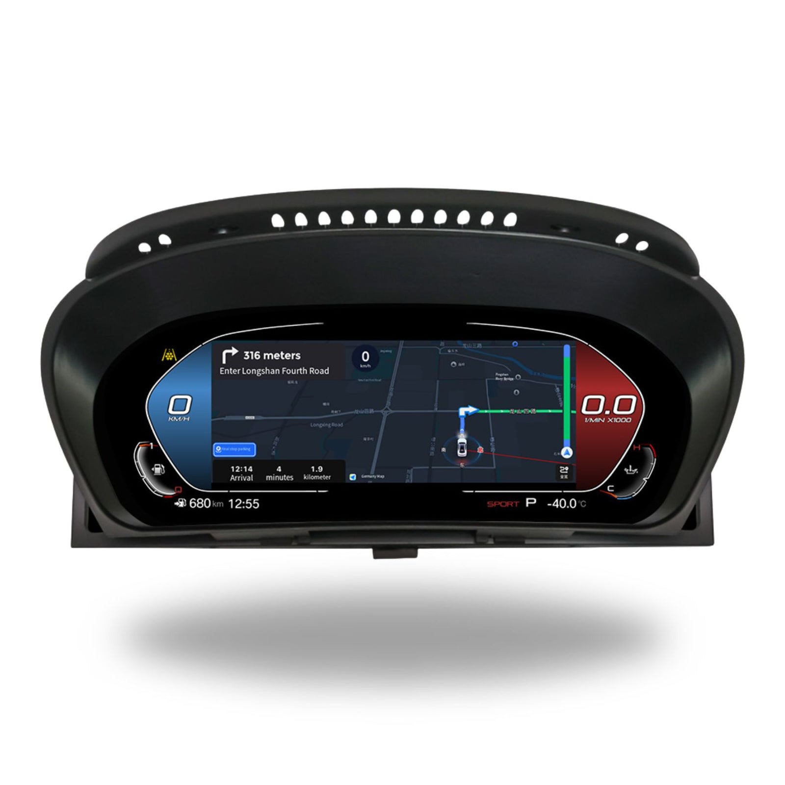 BMW X5 E70 / X6 E71 12.3″ Digital Instrument Cluster – LCD Dashboard with CarPlay - Pluscenter