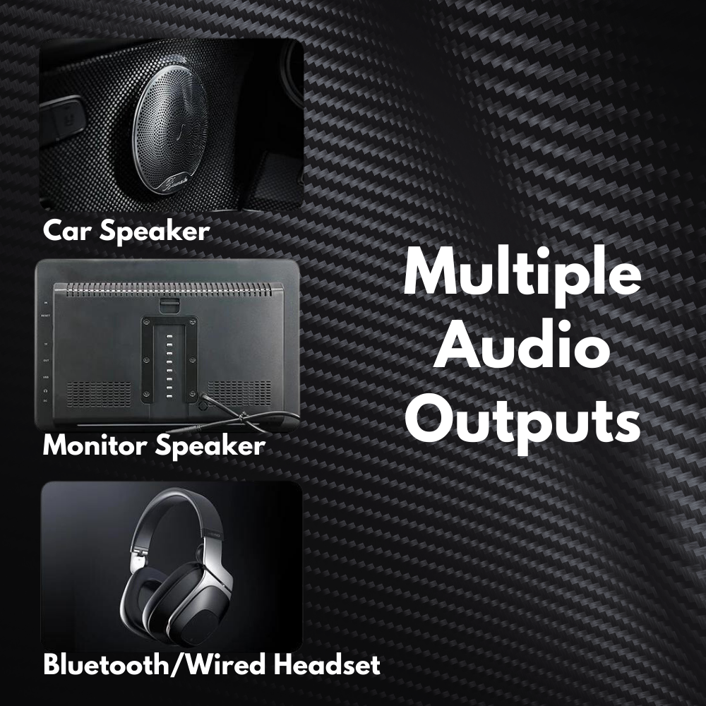 Headrest 13.3inch Android 12 4+64GB Screen 4K Car Monitor Multifunction Tablet Touch Screen Display - Pluscenter