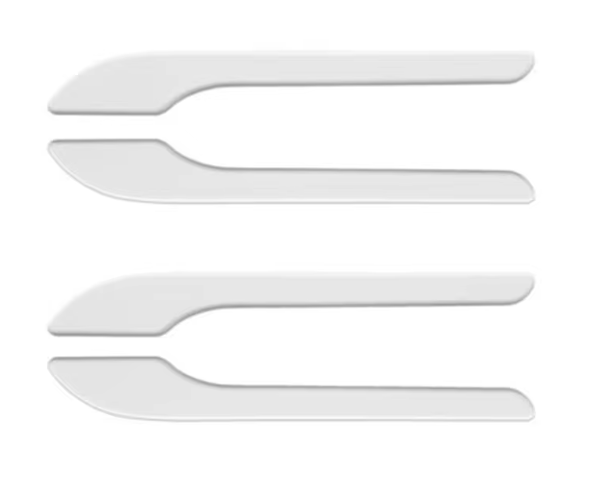 For Tesla 3 | Y Carbon Fiber Door Handle Cover Protector - Pluscenter