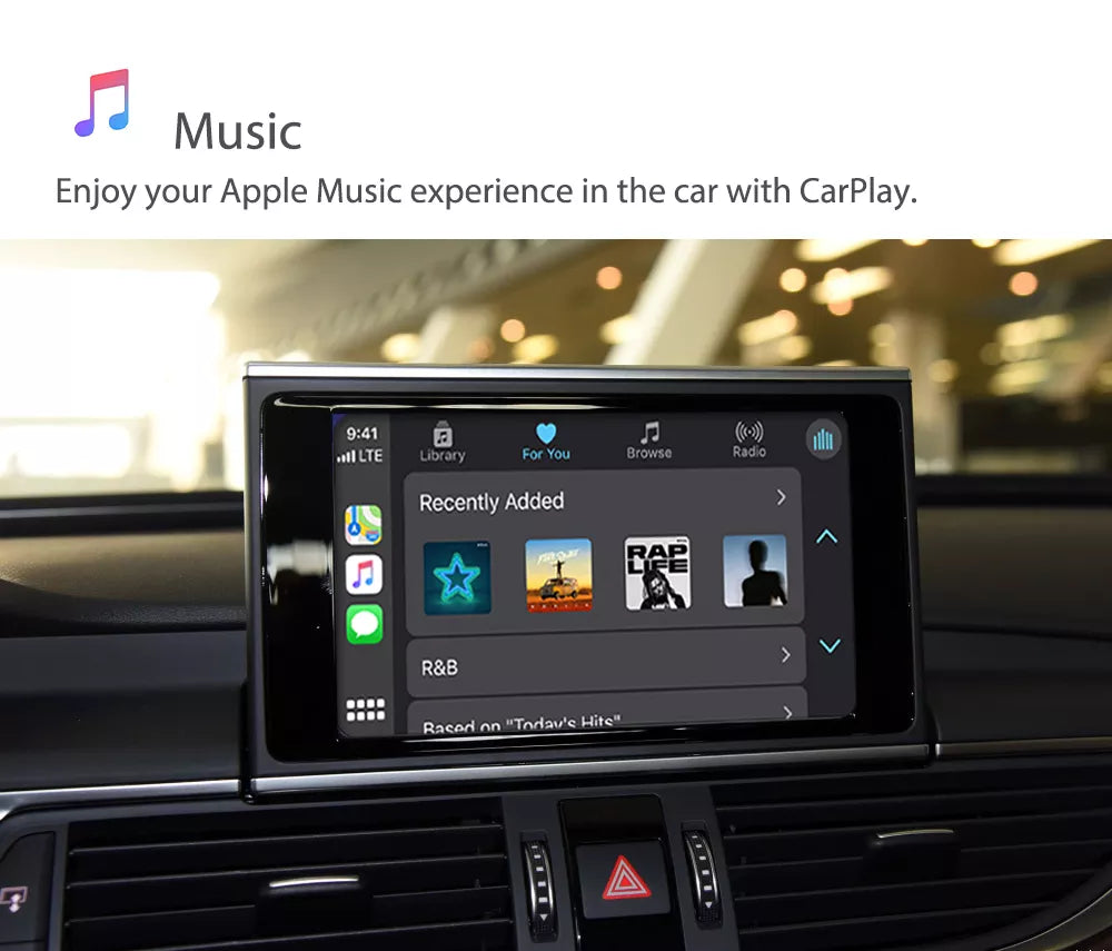 Wireless Apple CarPlay for Audi Android Auto Decoder Box 3G MMI 2G MMI MIB MIB2 - Pluscenter